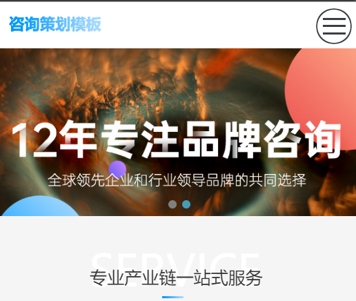 咨詢(xún)策劃公司網(wǎng)站